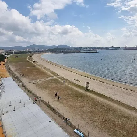 Moderno Apartamento Vistas Mar Villagarcia Apartamento *